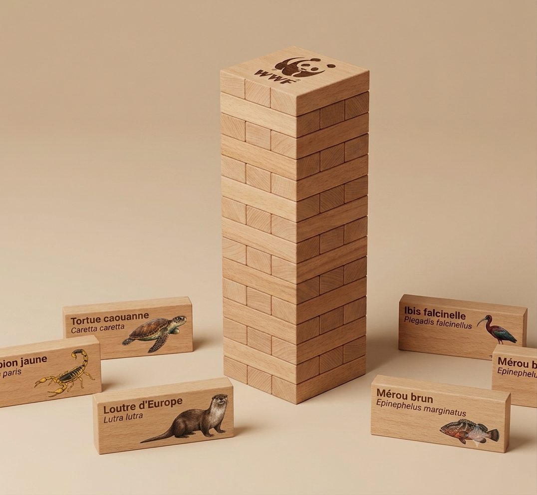 Jenga KIARSY X  WWF